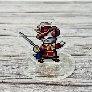 Octopath Traveler Square Enix Cafe Feintz Acrylic Stand Small Japan US Seller